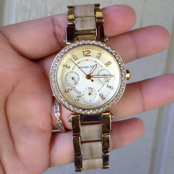 Trade Michael Kors Watch Crystal Rhinestone - Picture 8 of 8